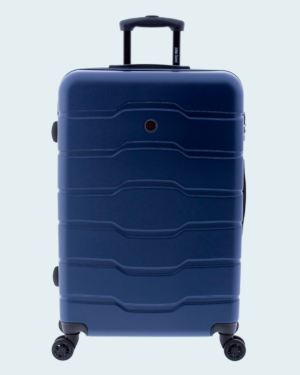 Maleta Portadocumentos de poliéster John Travel, 2 Ruedas, 35 cm, Azul